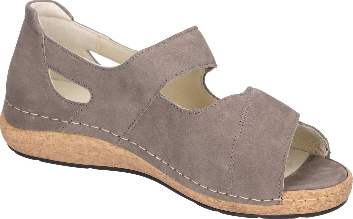 Waldläufer K-Heliett Sandale, Sommerschuh, Sandalette, Keilabsatz, in Komfortweite K (extraweit) – Bild 4 von 5