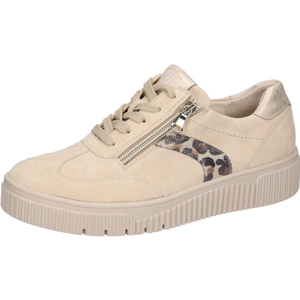 Waldläufer K-SANSA Plateausneaker Schnürschuh, Halbschuh, Freizeitsneaker mit Leder-Fußbett, K-Weite