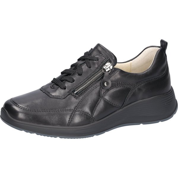 Waldläufer Kalea Schnürschuh Komforschuh, Halbschuh mit seitlichen Reißverschlüssen, K-Weite