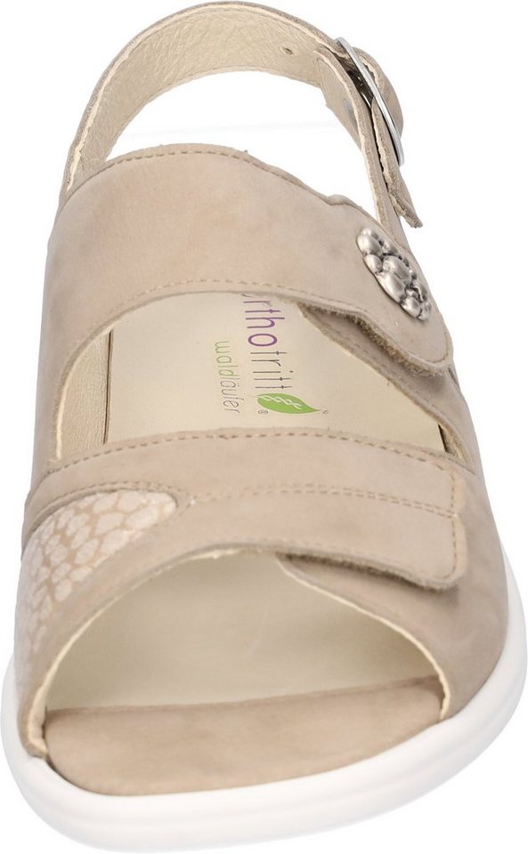Waldläufer Kara-Soft Riemchensandale, Sommerschuh, Sandalette, Keilabsatz, mit Klettverschlüsse, K-Weite – Bild 3 von 5