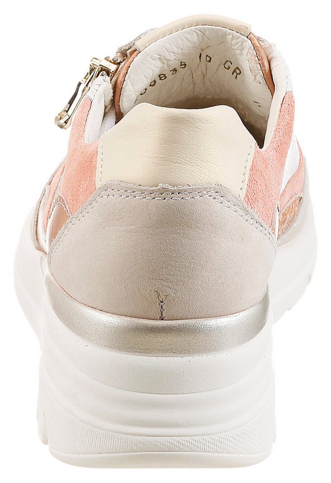 Waldläufer Keilsneaker Schnürschuh, Halbschuh, Freizeitschuh mit Reißverschluss – Bild 2 von 5