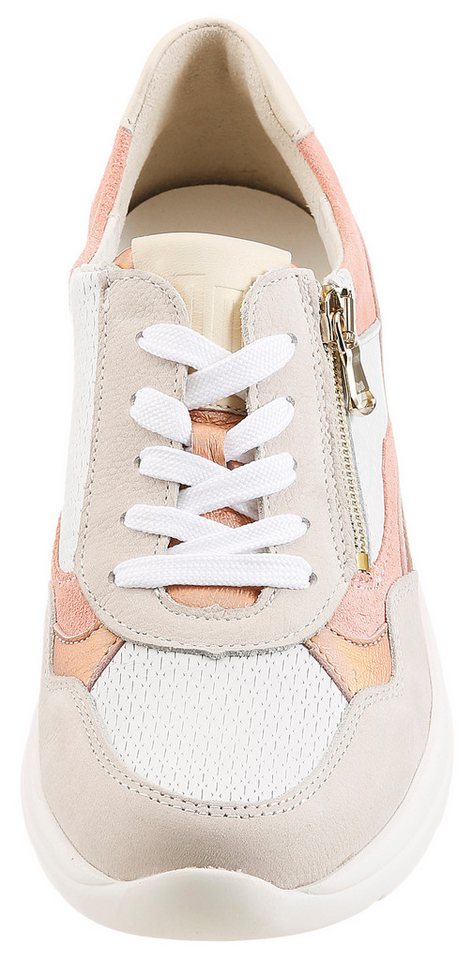 Waldläufer Keilsneaker Schnürschuh, Halbschuh, Freizeitschuh mit Reißverschluss – Bild 4 von 5
