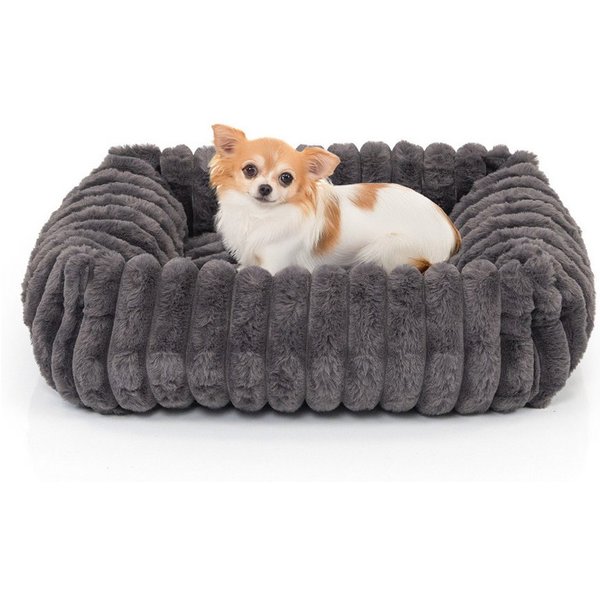 Wallace & Jones Tierbett Hundebett Mary, Hundekörbchen, weich, Breitcord Optik, ca. 51 x 46 x 15 cm