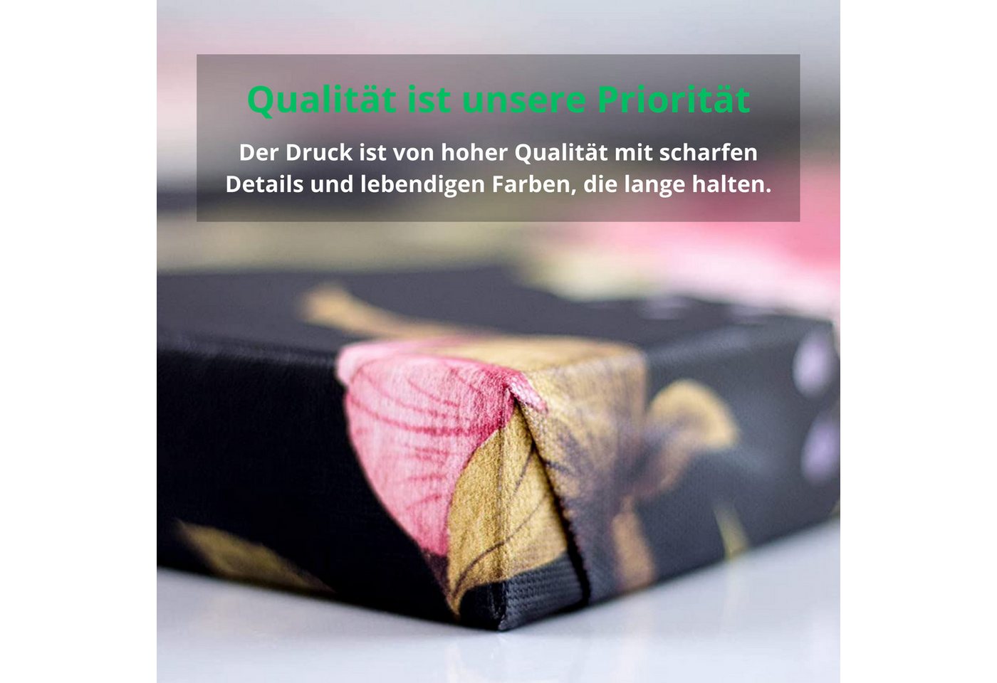 Wallarena Leinwandbild Mann Muzyk - Braun - Modern - Hochformat - Wohnzimmer, Musik, 30x40x2cm – Bild 3 von 5