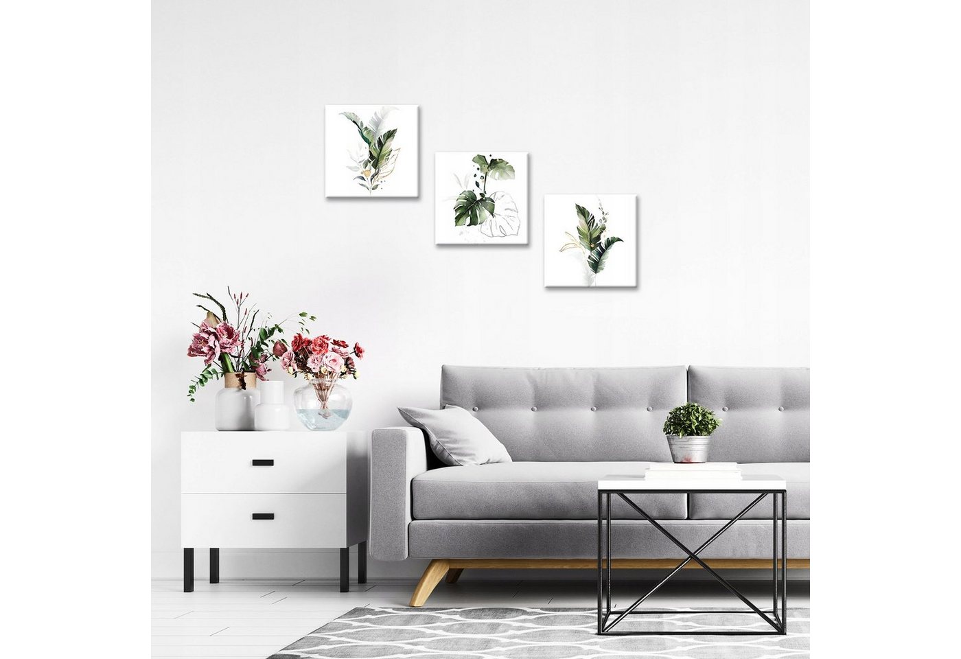Wallarena Leinwandbild Natur Panorama Querformat Wohnzimmer, Natur – Bild 2 von 5