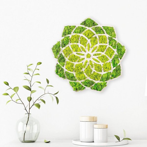 Wallity Wanddekoobjekt 100% MDF / MOSS