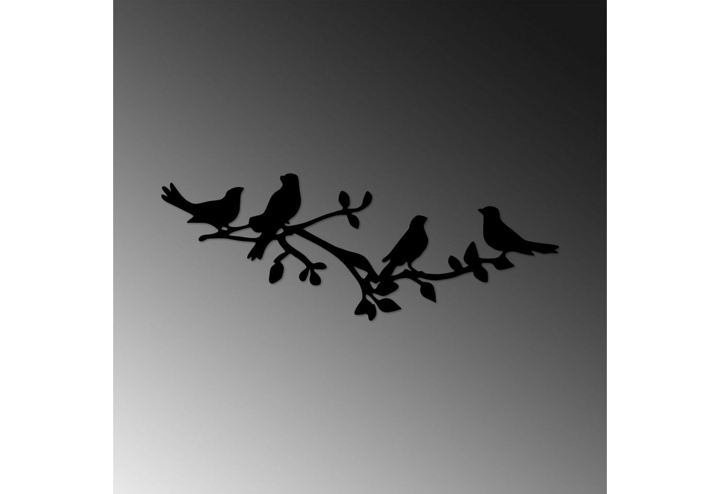 Wallity Wanddekoobjekt 100% METAL (Thickness: 1,5 mm), 70 x 26 cm L2254 – Bild 5 von 5