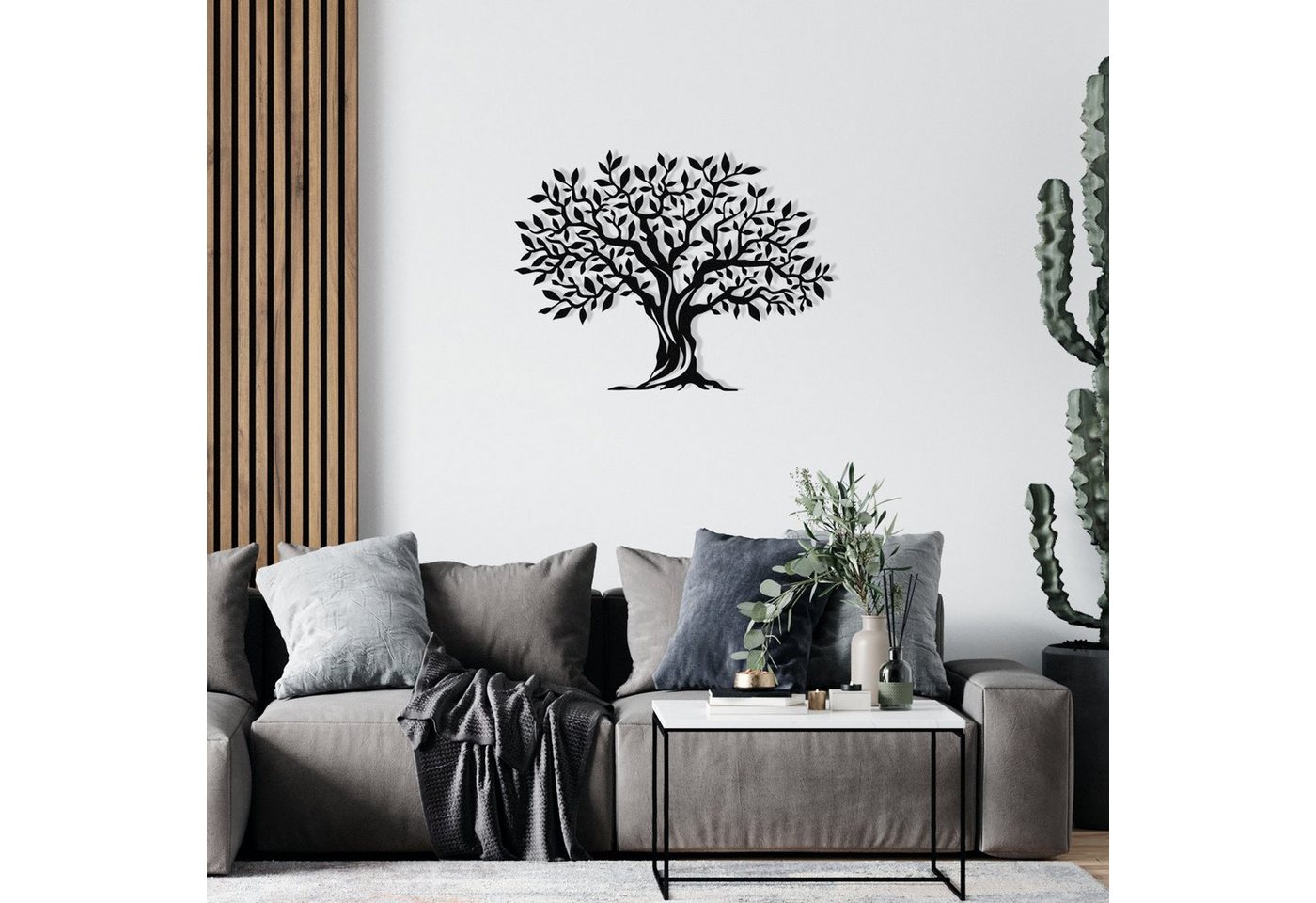 Wallity Wanddekoobjekt 100% METAL (Thickness: 1,2 mm), 69 x 52 cm Z1208 – Bild 4 von 5