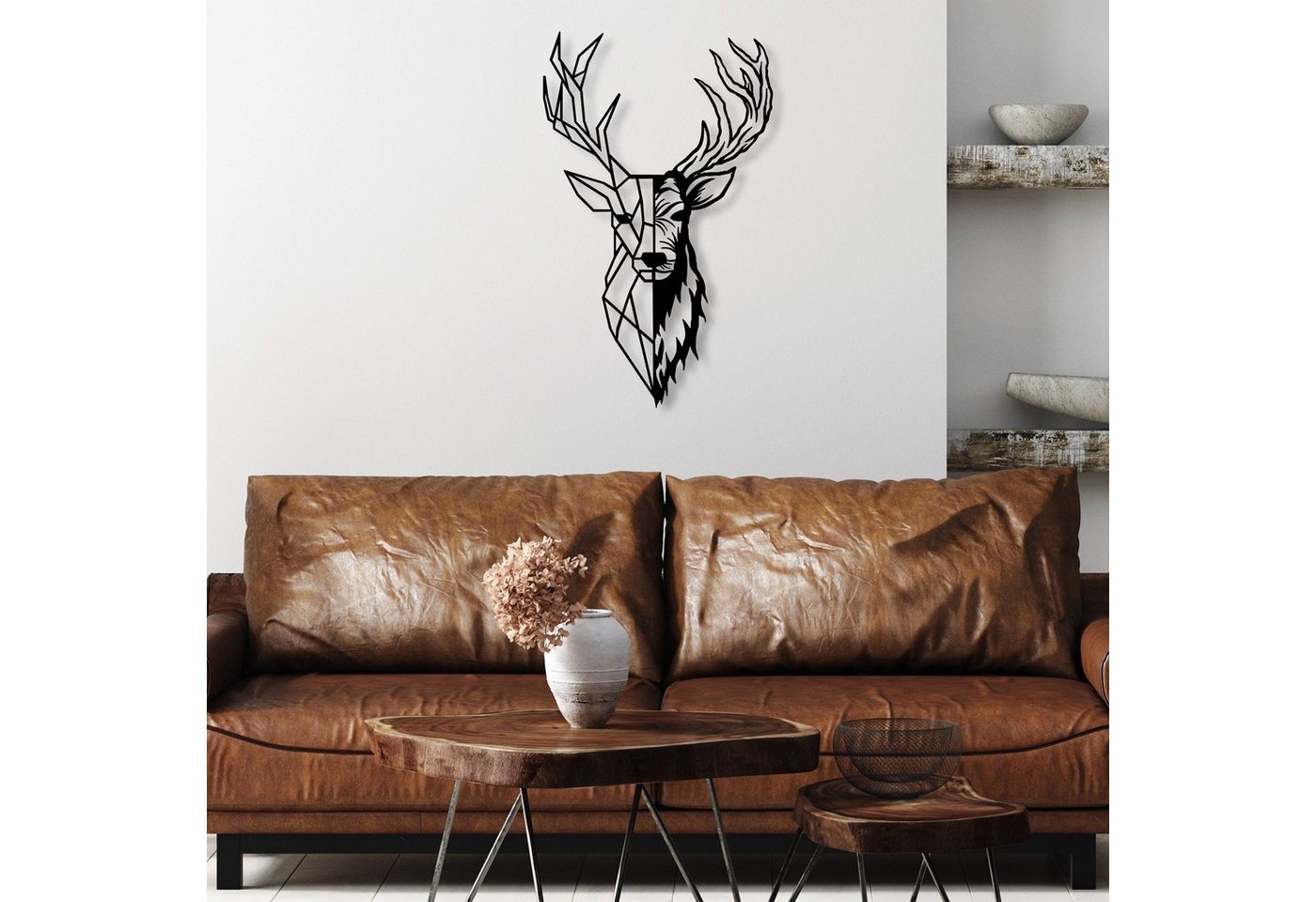 Wallity Wanddekoobjekt 100% METAL (Thickness: 1,5 mm), 42 x 70 cm L2355 – Bild 3 von 5
