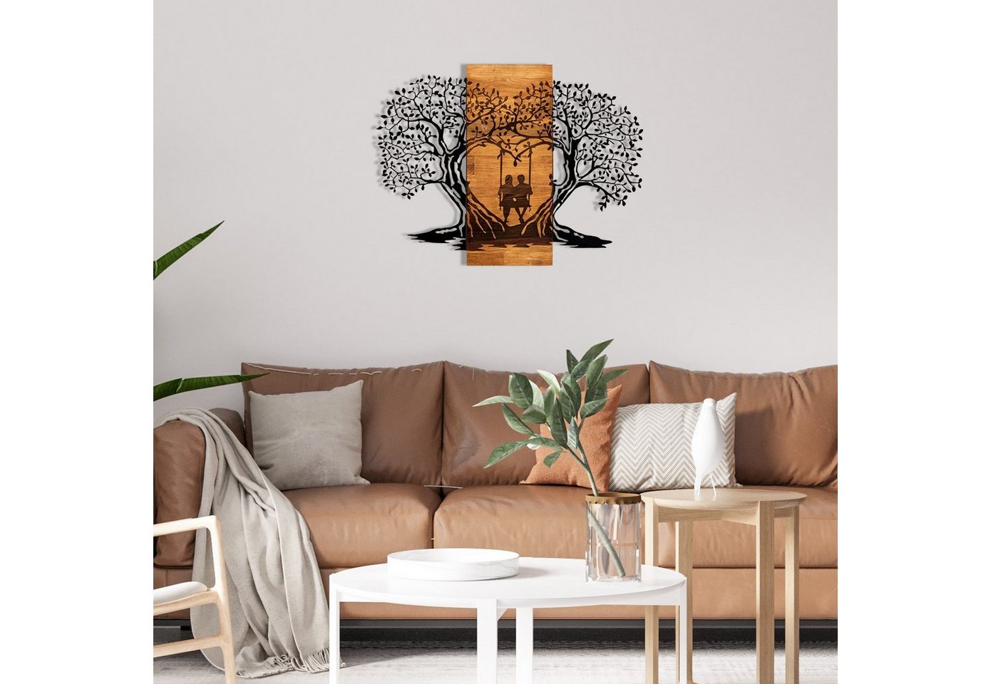 Wallity Wanddekoobjekt 100% METAL (Thickness: 1,2 mm), 76 x 58 cm Z1783 (1 St) – Bild 3 von 5
