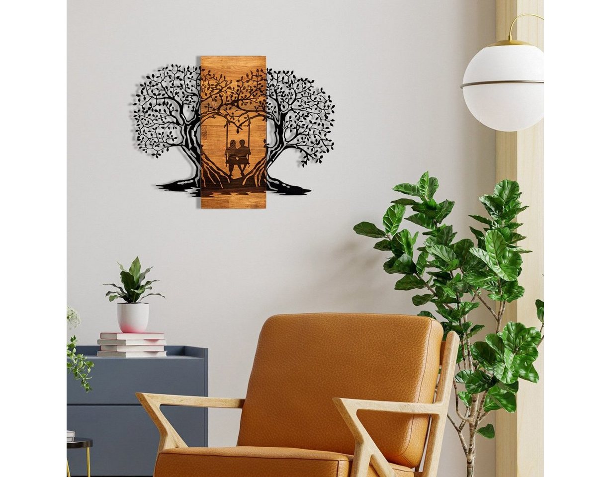 Wallity Wanddekoobjekt 100% METAL (Thickness: 1,2 mm), 76 x 58 cm Z1783 (1 St) – Bild 5 von 5