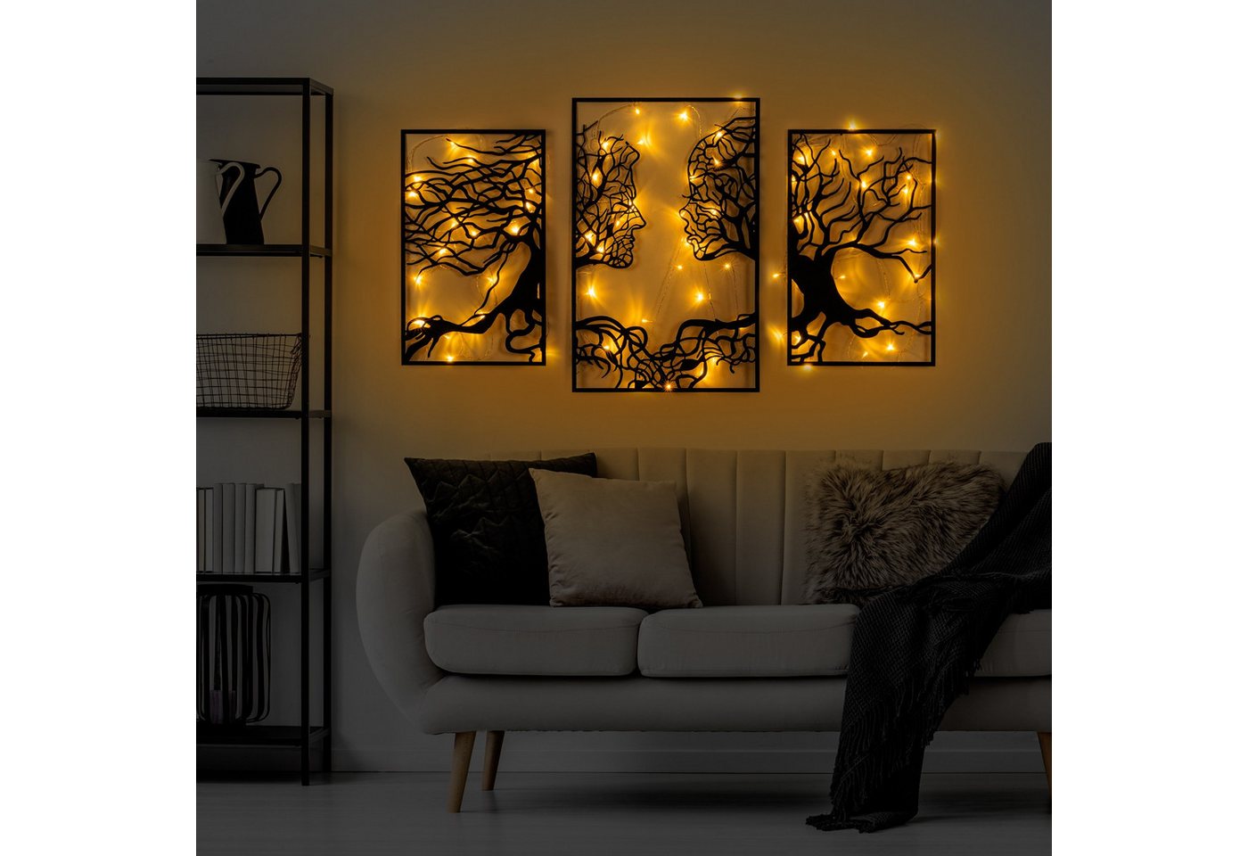 Wallity Wanddekoobjekt METAL BODY, 71 x 116 cm L3763 – Bild 3 von 5