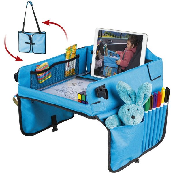 WALSER Autokindersitz Kinderreisespieltisch Lenny, ab: ab 4 Jahre, bis: - 10 Jahren, (1 Stück, 1-tlg)