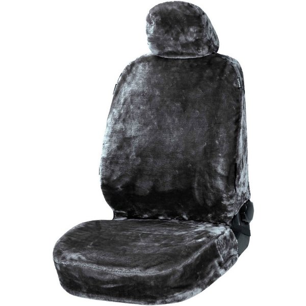 WALSER Autositzbezug Autositzbezug Teddy, 1 Vordersitzbezug 1tlg, 1 Kopfstützenbezug, 2-tlg.