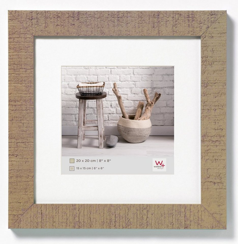 Walther Design Bilderrahmen Holzrahmen Home - quadratische Formate (20x20, 30x30 und 40x40 cm) – Bild 3 von 5
