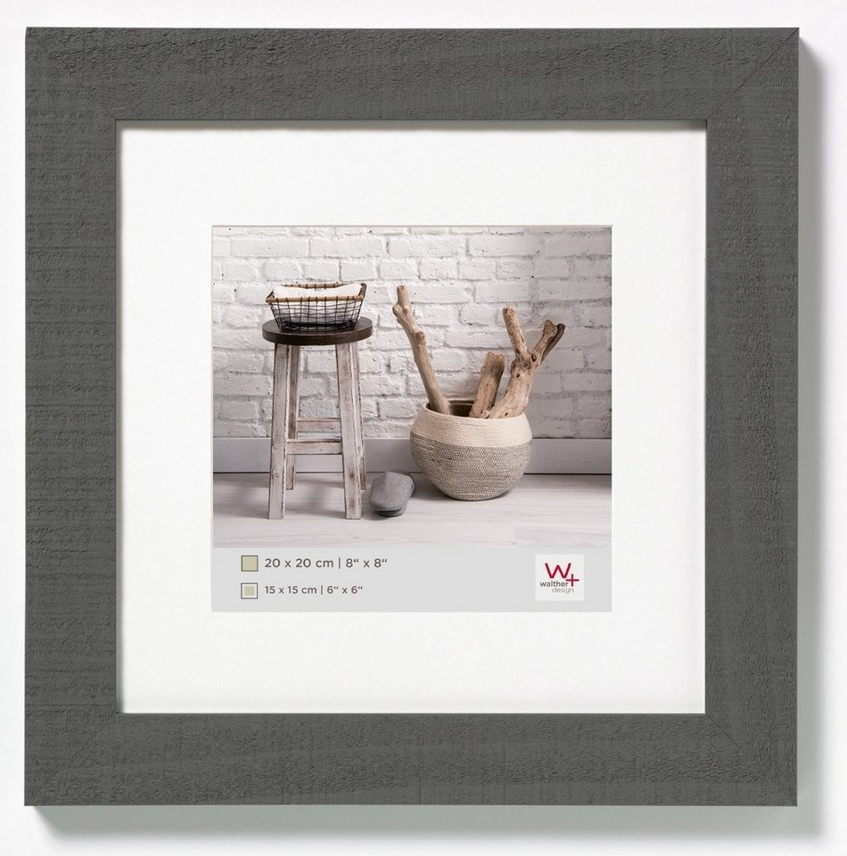 Walther Design Bilderrahmen Holzrahmen Home - quadratische Formate (20x20, 30x30 und 40x40 cm) – Bild 4 von 5