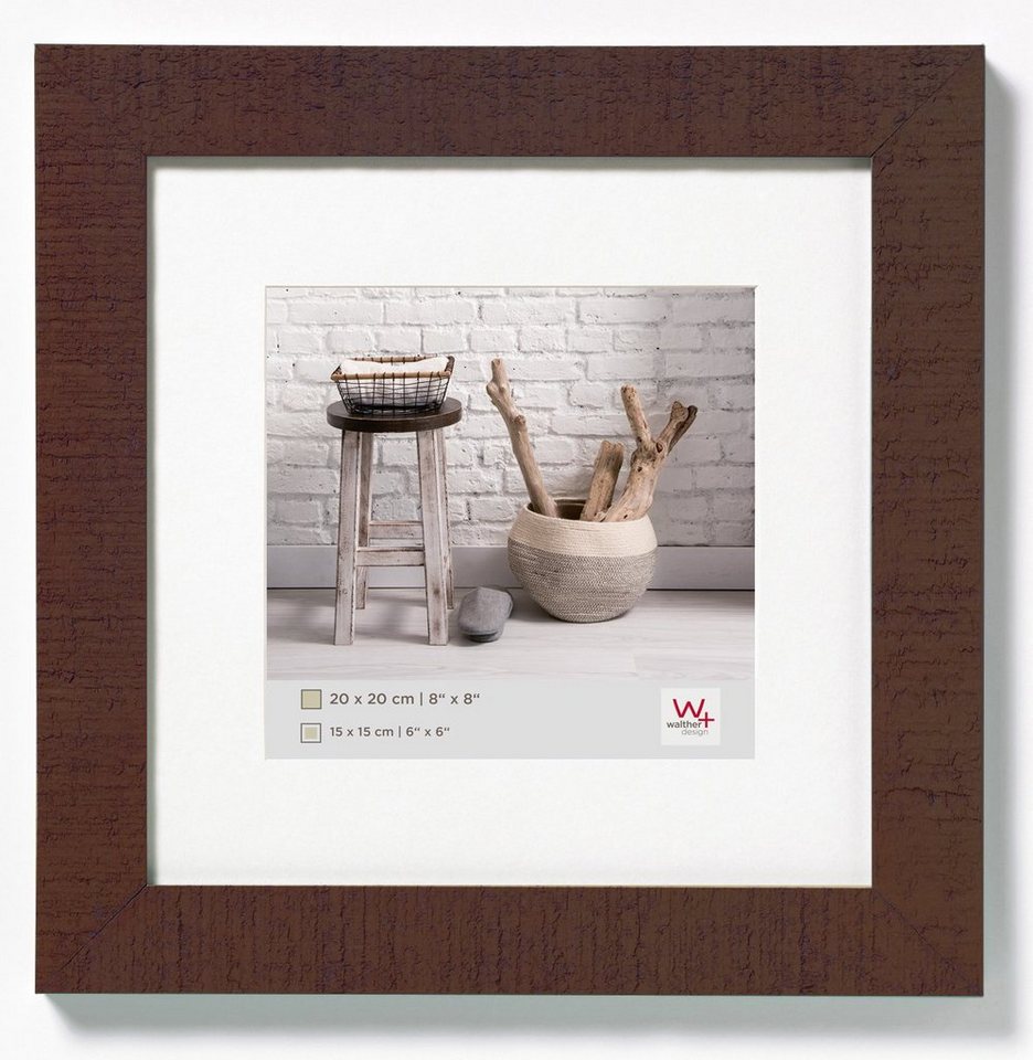 Walther Design Bilderrahmen Holzrahmen Home - quadratische Formate (20x20, 30x30 und 40x40 cm) – Bild 5 von 5