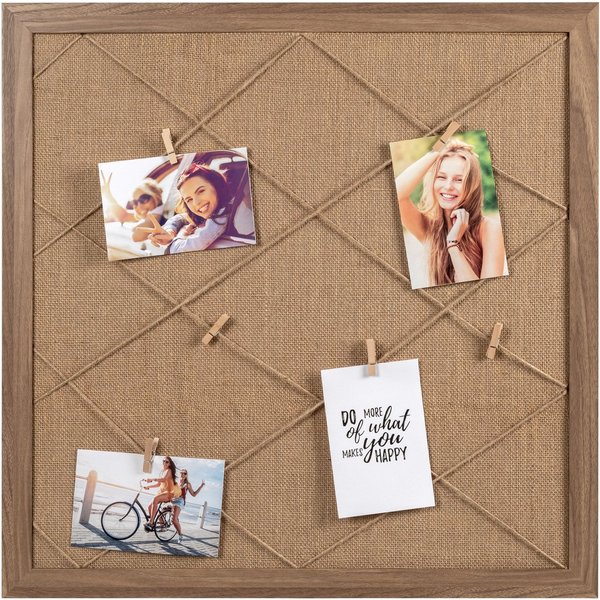 Walther Design Memoboard Solid Memoboard, aus MDF mit Stoff-Inlay