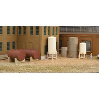 Lagertanks, 6 Stück