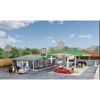 Moderne Tankstelle
