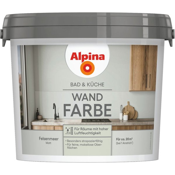 Alpina Wandfarbe Alpina Bad & Küche Wand-Farbe