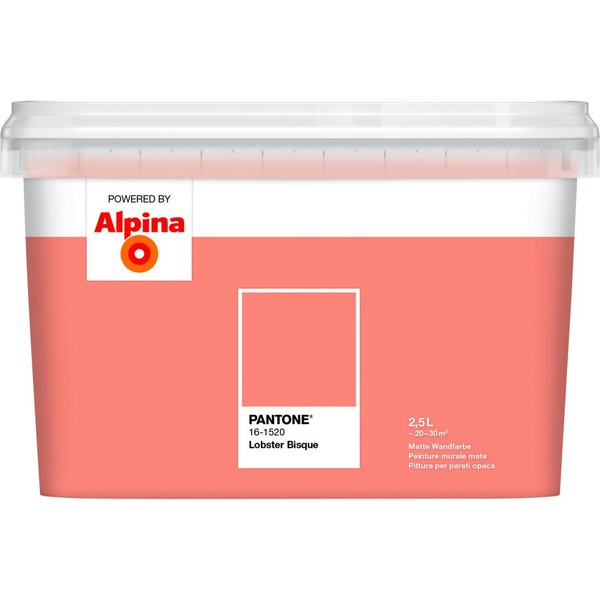 Alpina Wandfarbe Alpina PANTONE® 2,5 Liter