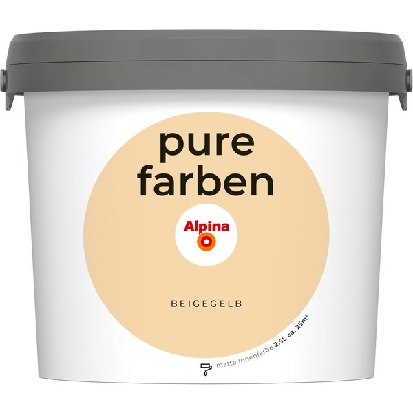 Beigegelb innen gelb, 2.5l