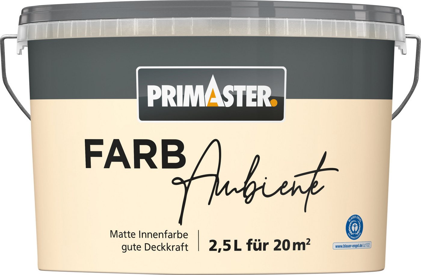 Primaster Wandfarbe Primaster Farbambiente Wandfarbe matt champagner – Bild 2 von 2