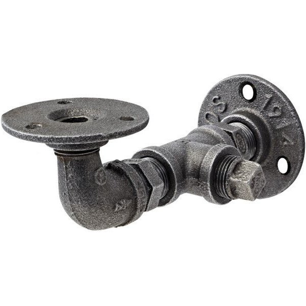 Dolle Wandhalter Dolle Regalträger Cast 17 x 6 x 9,5 cm grauguss