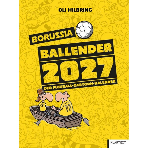 Wandkalender Ballender Borussia Dortmund 2027