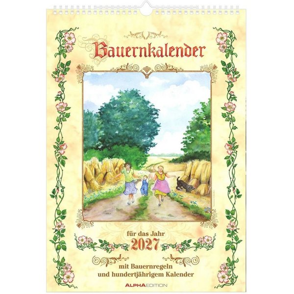 Wandkalender Bauernkalender 2027