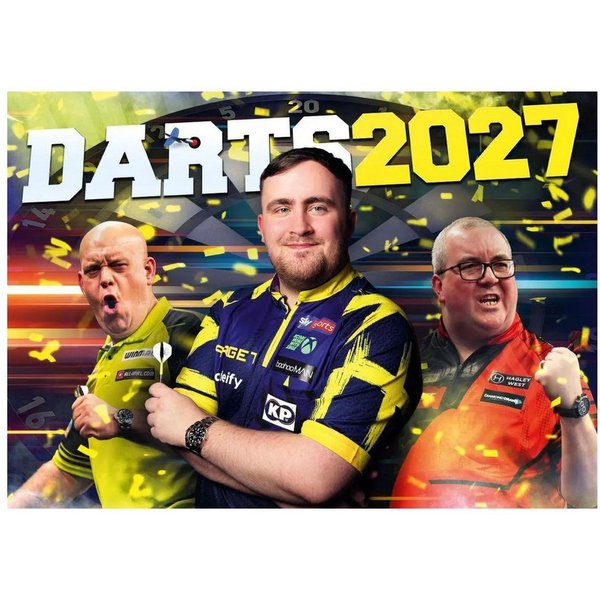 Wandkalender Darts Kalender 2027