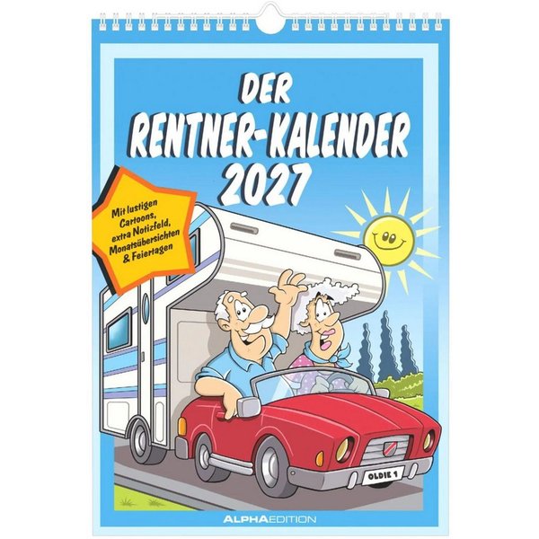Wandkalender Der Rentner-Kalender 2027