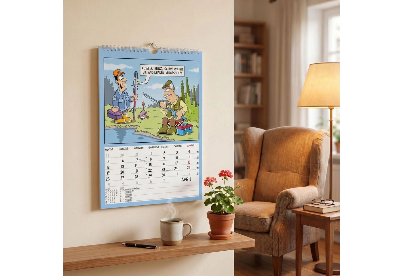 Wandkalender Der Rentner-Kalender 2027 – Bild 3 von 5