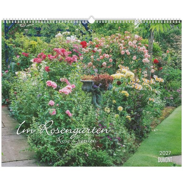 Wandkalender Im Rosengarten 2027