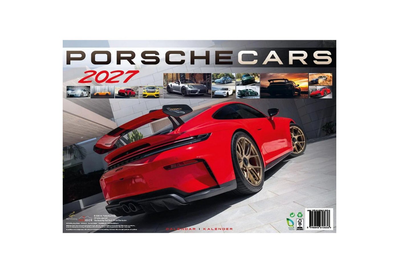 Wandkalender Porsche Kalender 2027 – Bild 2 von 5