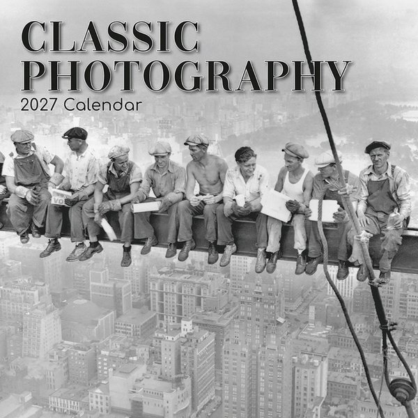 Wandkalender TGSC, Klassische Fotografie Kalender 2027 – quadratischer Wandkale
