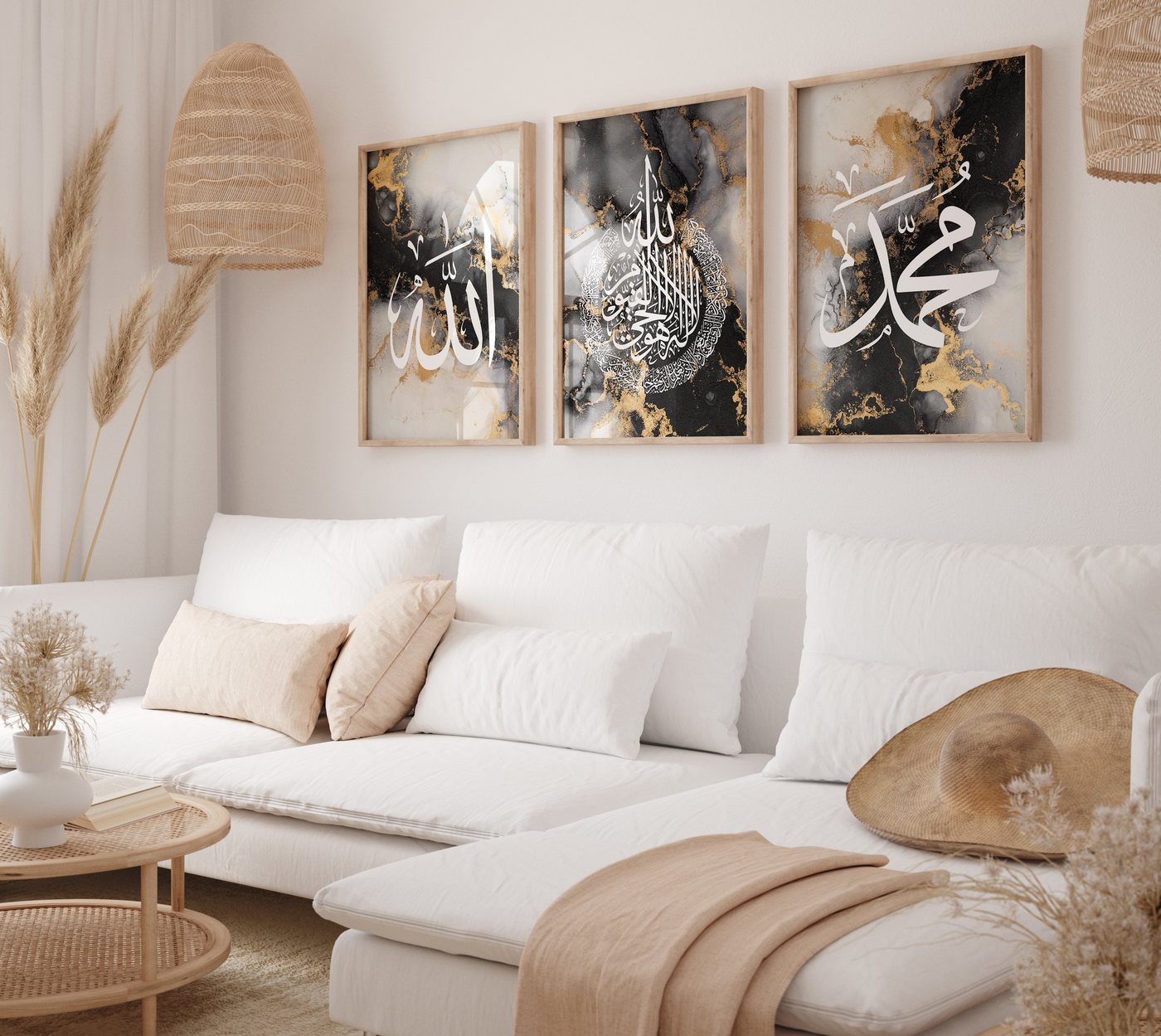 WANDKIND Poster Allah & Muhammad Set Premium IP718, ISlamisches Poster – Bild 3 von 4