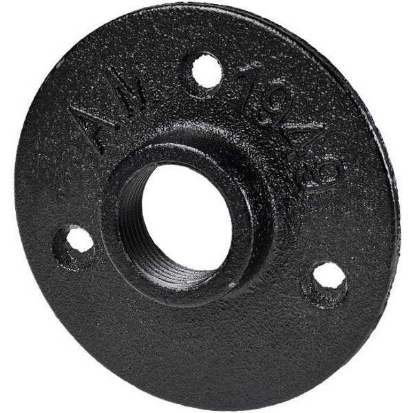 Dolle Wandregalhalter Dolle Plattenscheibe für Pipe-Regalsystem Ø 70 mm