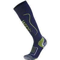 WAPITI Ski Touring WT07 Merino Compression - Skisocken Langlauf Kompression, Größe 36-38 in Blau