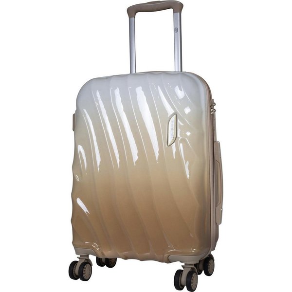 Warenhandel König Hartschalen-Trolley Sossmar, 4 Rollen, Volumenerweiterung für Gr. L und XL, Ombré-Farbverlauf