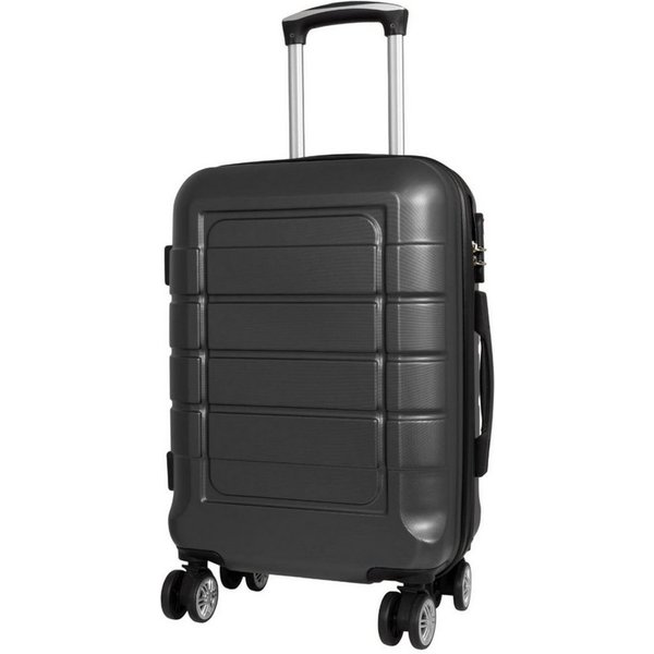 Warenhandel König Trolley Itzum, 4 Rollen, aufrecht rollbar, robust, leicht, Hartschale
