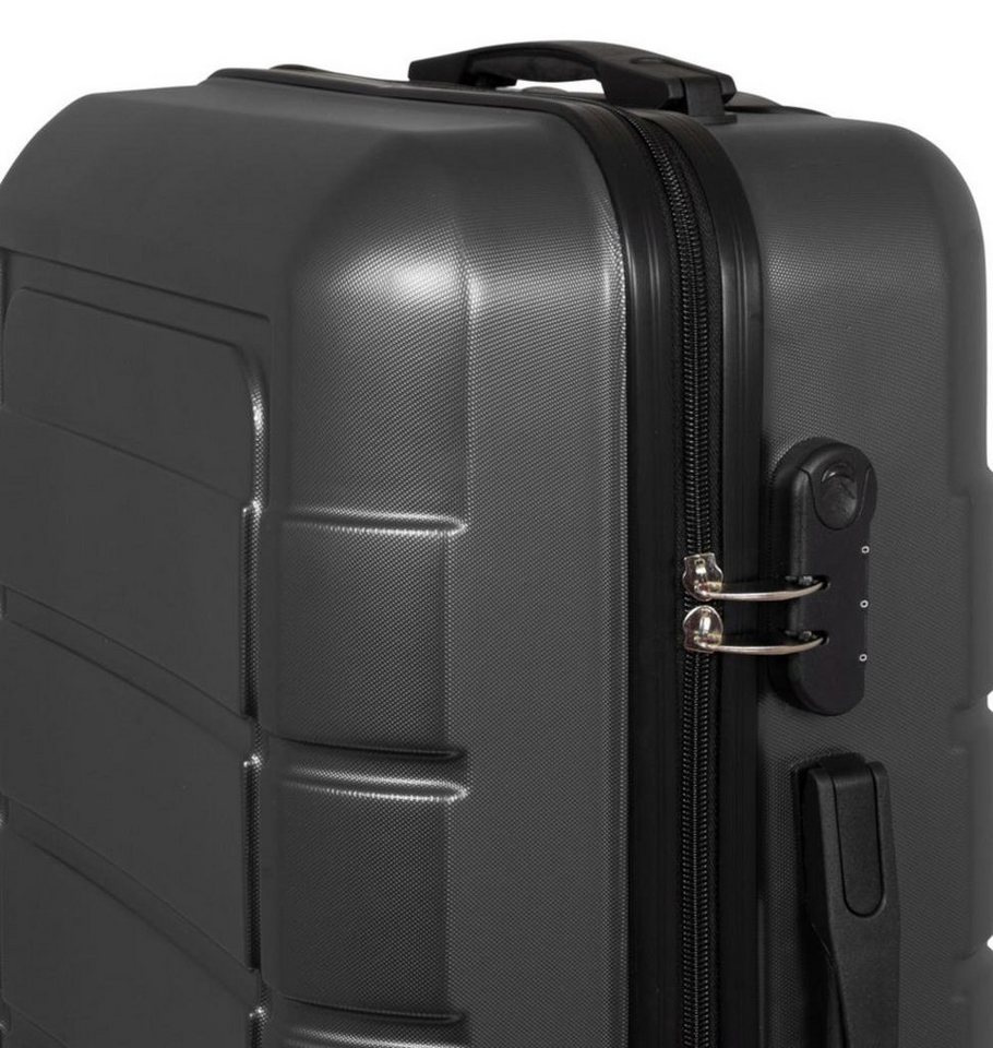 Warenhandel König Trolley Itzum, 4 Rollen, aufrecht rollbar, robust, leicht, Hartschale – Bild 4 von 5