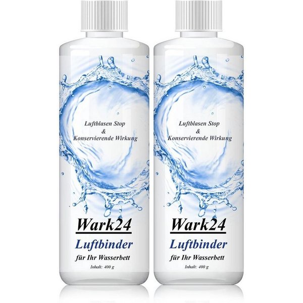 Wark24, Wasserbett Wark24 Luftbinder Bubble Stop 400g - Luftblasen Stop für Wasserbetten