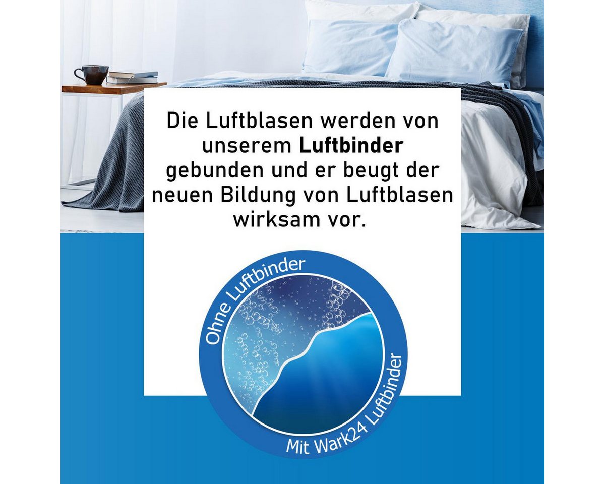 Wark24, Wasserbett Wark24 Luftbinder Bubble Stop 400g - Luftblasen Stop für Wasserbetten – Bild 3 von 5