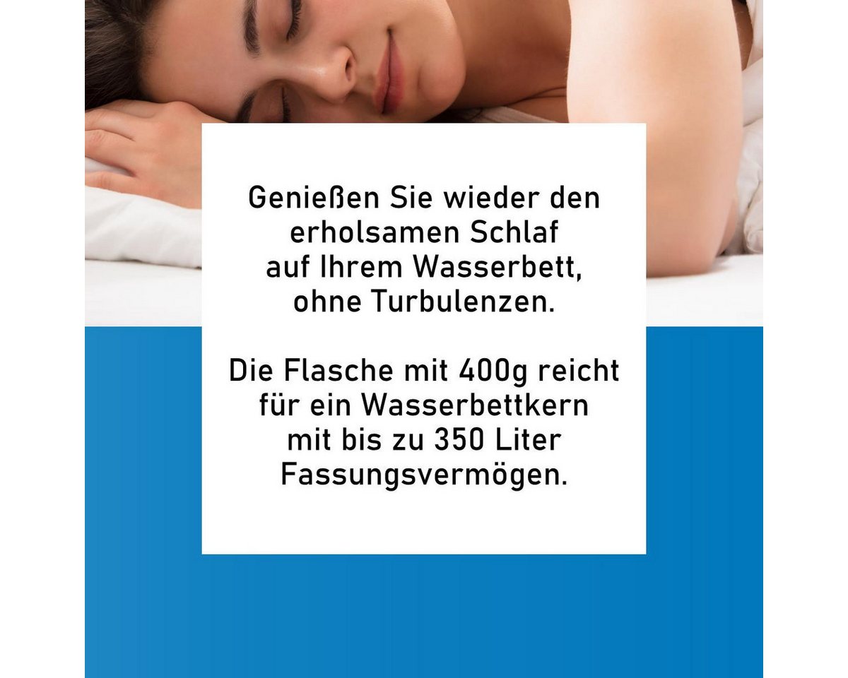 Wark24, Wasserbett Wark24 Luftbinder Bubble Stop 400g - Luftblasen Stop für Wasserbetten – Bild 5 von 5