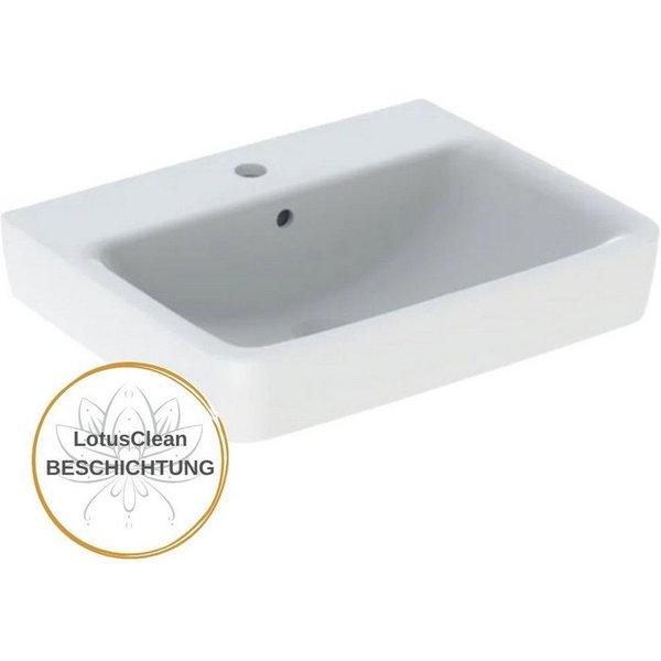 GEBERIT Waschbecken Geberit Renova Plan Waschtisch 60 mit Beschichtung