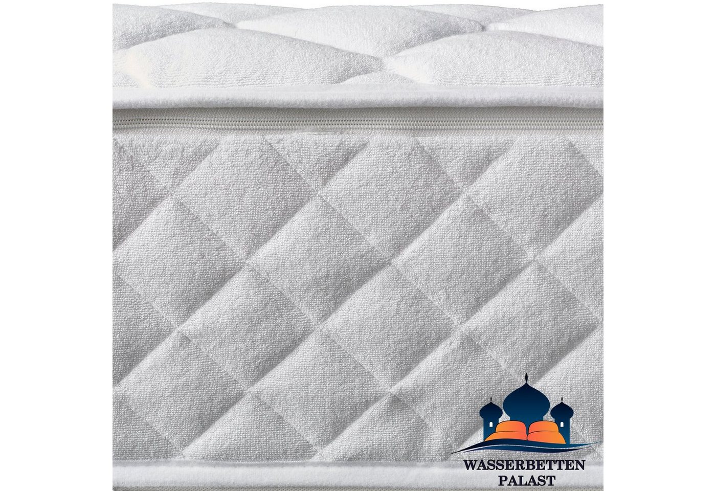 Wasserbetten-Palast, Wasserbett Premium Comfort Wasserbettbezug Frottee – Bild 2 von 4