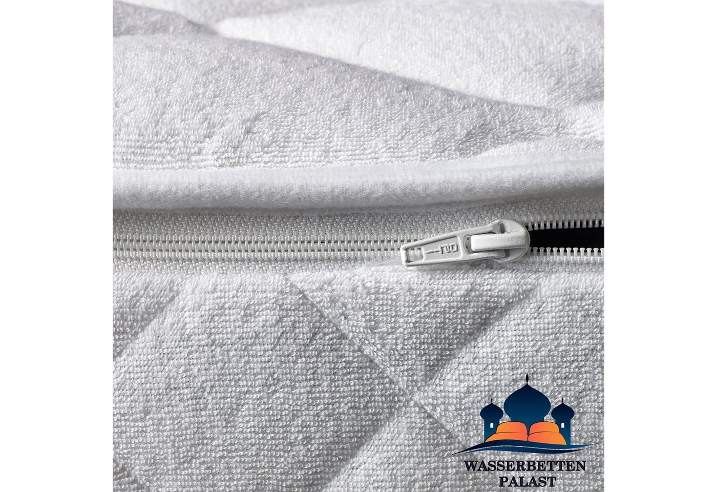 Wasserbetten-Palast, Wasserbett Premium Comfort Wasserbettbezug Frottee – Bild 3 von 4