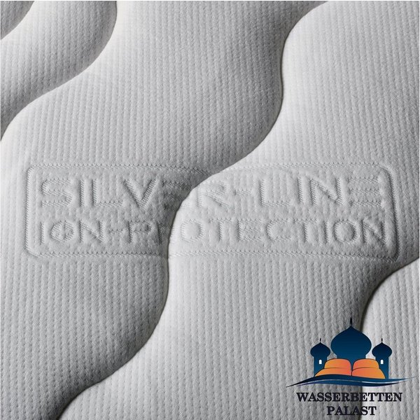 Wasserbetten-Palast, Wasserbett Premium Comfort Wasserbettbezug Silver-Line ION-Protection